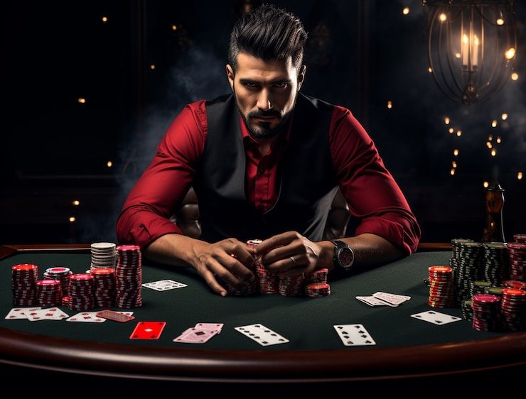 Studio dealer langsung Dream Gaming dengan multi-kamera profesional